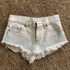 Light Wash Shorts